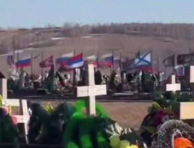 Росіянина шокували розміри кладовища у Сибіру