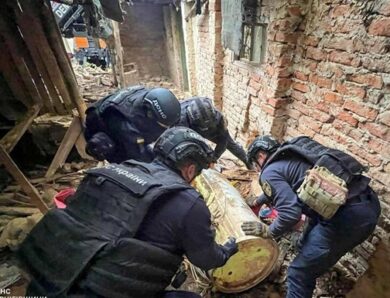 Сапери МВС за тиждень знешкодили 39 нерозірваних боєчастин ракет РФ