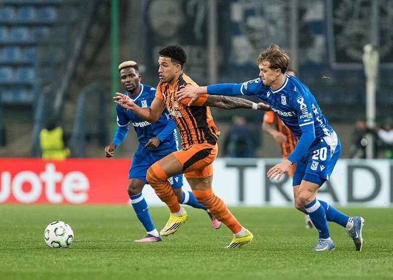 Шахтар програв Леху, проте святкує перемогу після завершення поєдинку