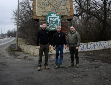 Шон Пенн відвідав позиції ЗСУ