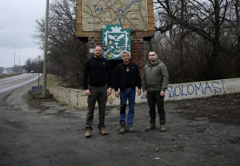 Шон Пенн відвідав позиції ЗСУ