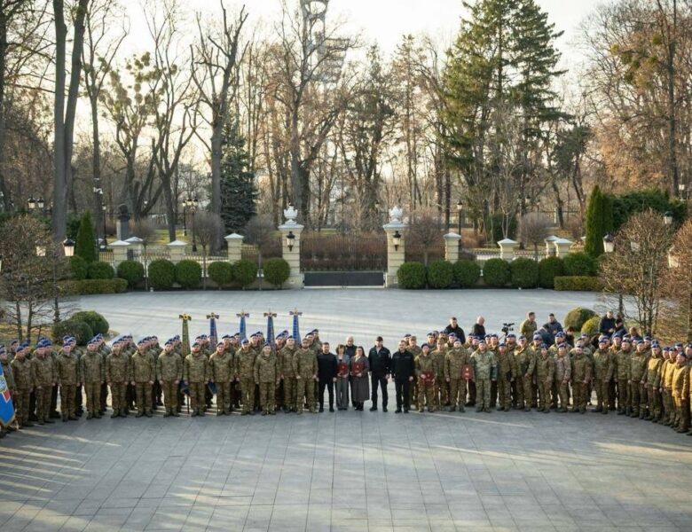 Володимир Зеленський привітав бійців Національної гвардії України з професійним святом