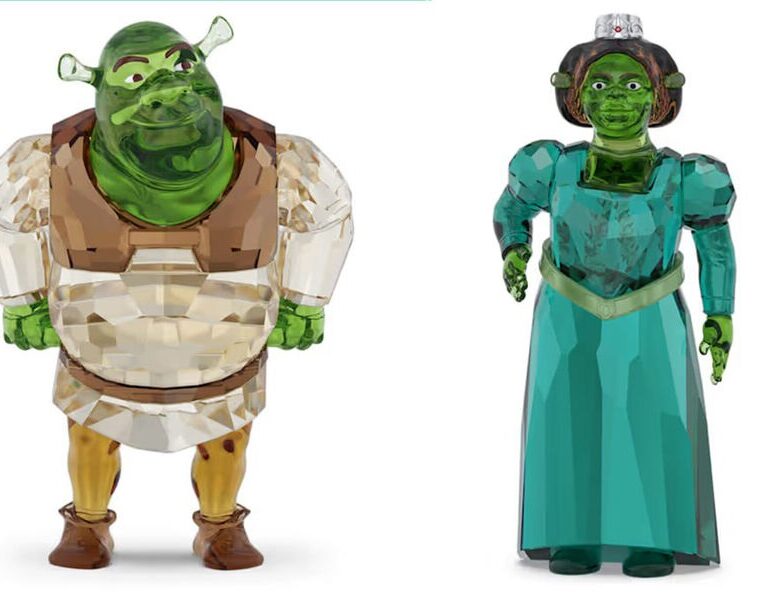 Swarovski представив кришталеві фігурки героїв Шрека до 25-річчя франшизи