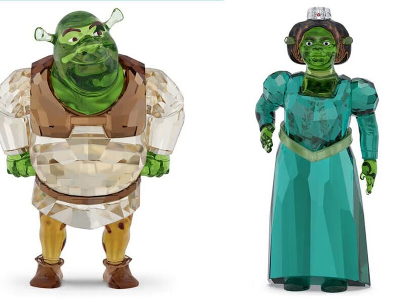 Swarovski представив кришталеві фігурки героїв Шрека до 25-річчя франшизи
