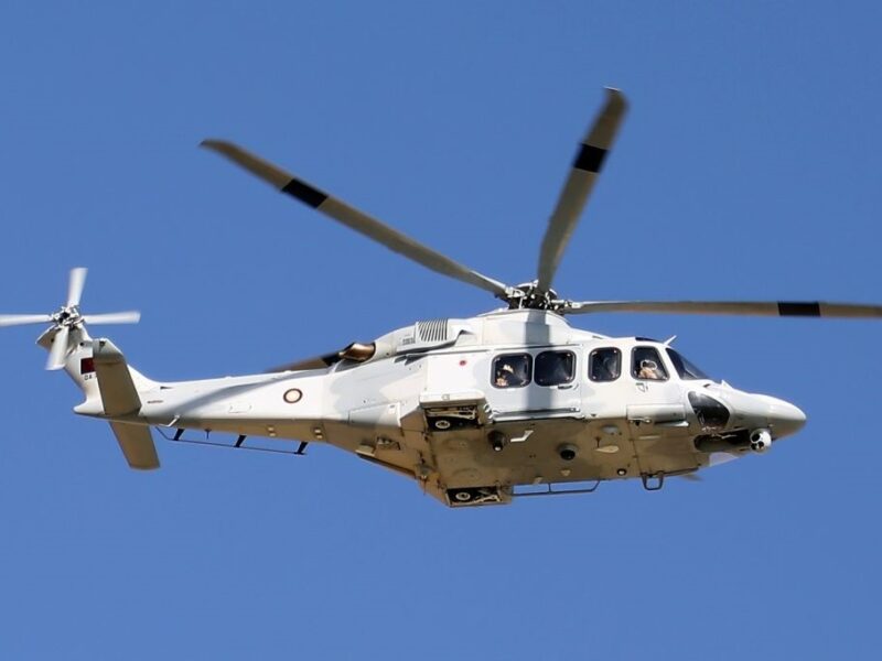 У Катарі військовий вертоліт впав у море