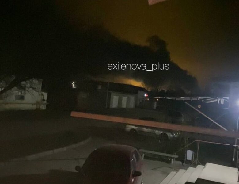 У Краснодарському краї палає нафтогазовий комплекс