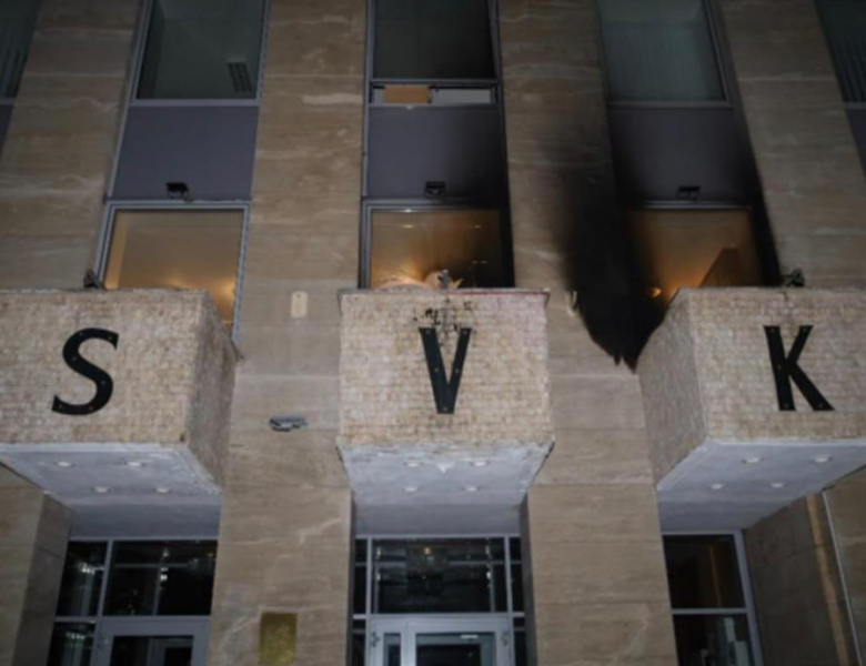 У Празі затримали іноземця за напад на Російський дім