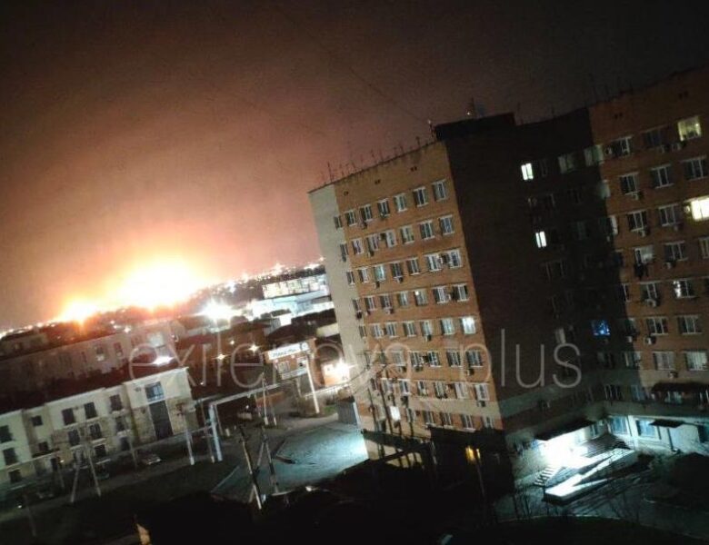 У РФ палає Афіпський НПЗ