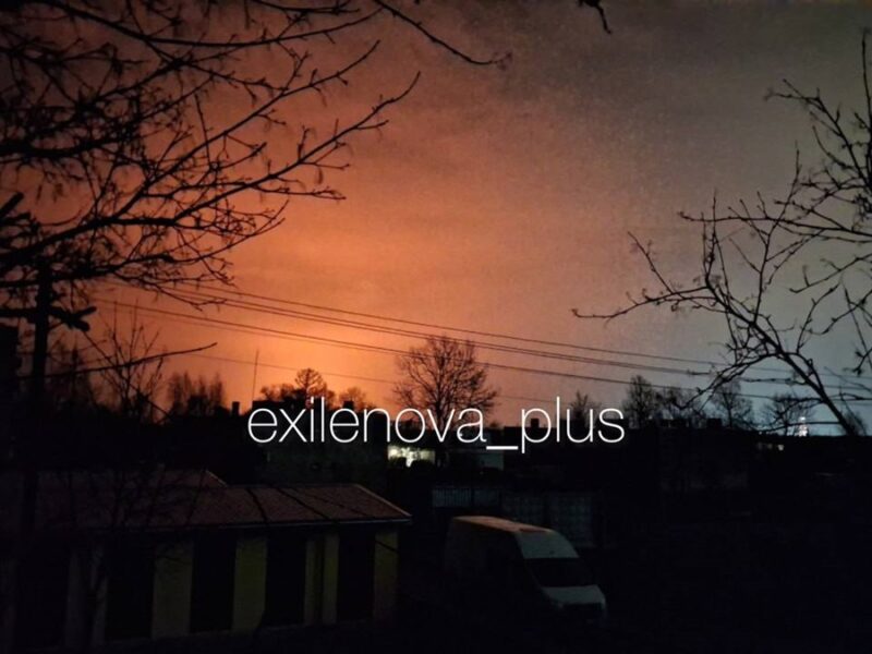 У Росії палає порт Усть-Луга після атаки дронів