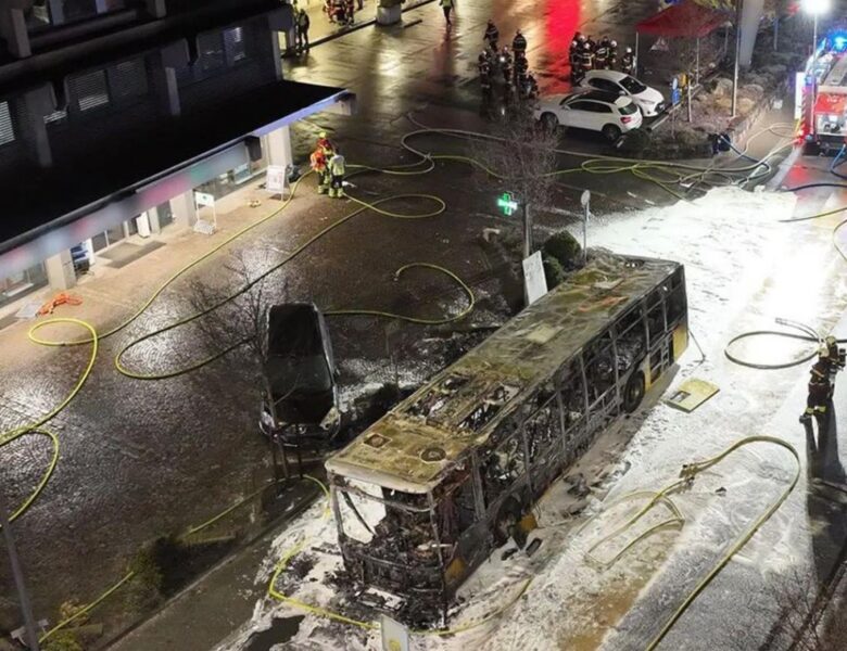 У Швейцарії згорів автобус: шестеро загиблих