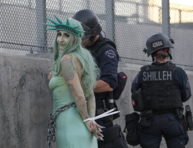 У США арештували 74 учасника протестів проти Трампа