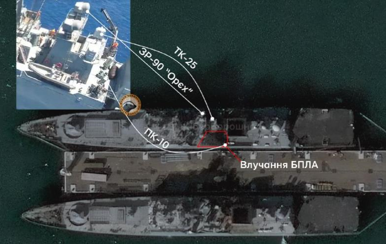 Удар по Новоросійську: зʼявилися деталі ураження фрегата РФ Адмірал Ессен