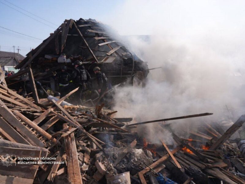 Удар по Запоріжжю: є загибла, троє поранених