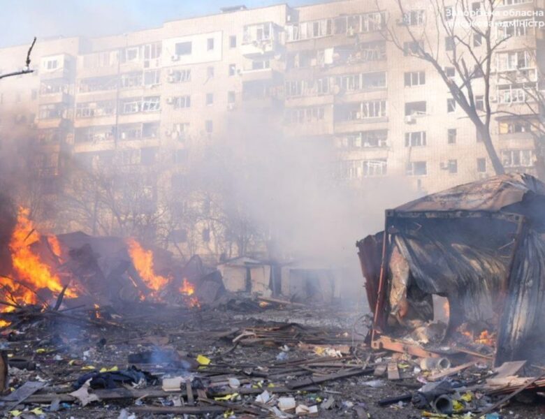 Удар РФ по Запоріжжю: є жертва та 10 поранених