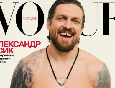 Усик став обличчям весняного номера Vogue Ukraine