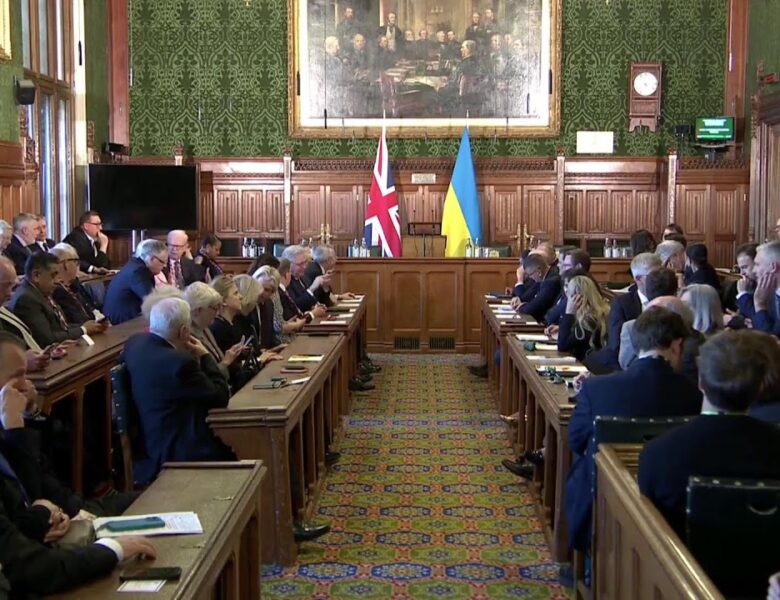 Звернення Президента України Володимира Зеленського до парламенту Великої Британії