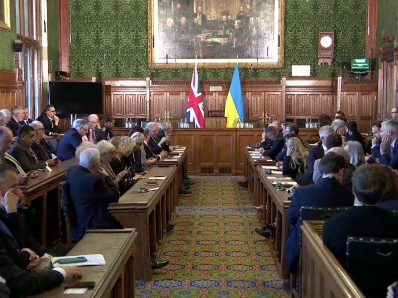 Звернення Президента України Володимира Зеленського до парламенту Великої Британії