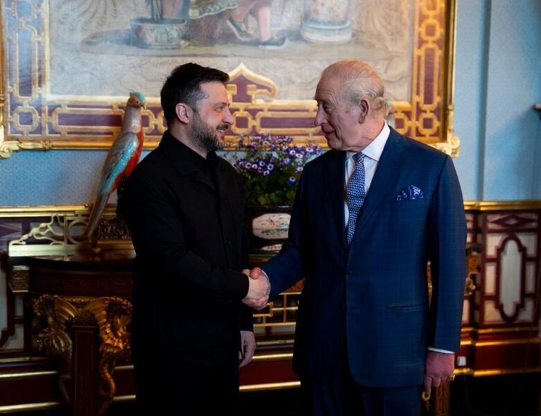 Зеленський побував на аудієнції в Чарльза ІІІ