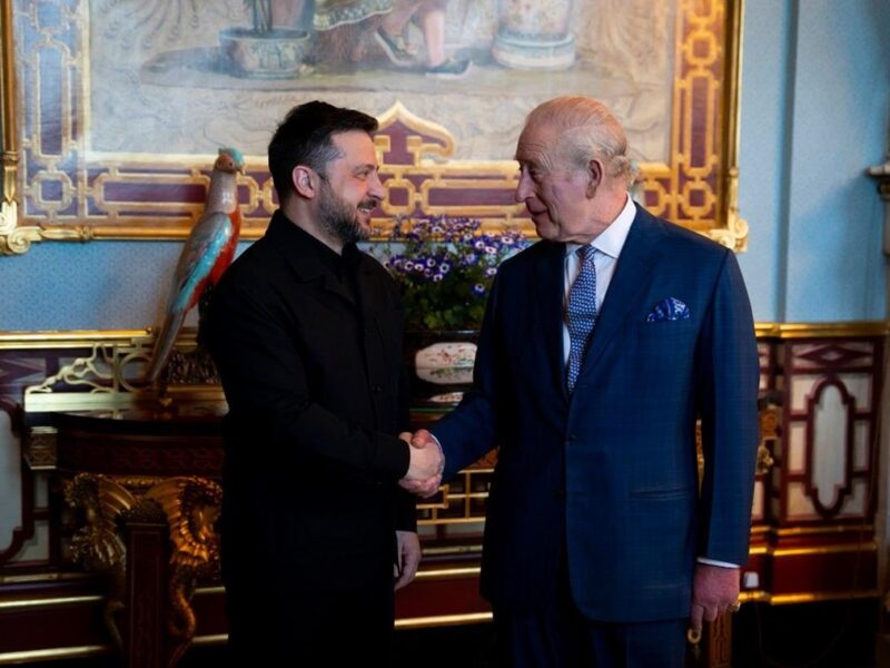 Зеленський побував на аудієнції в Чарльза ІІІ