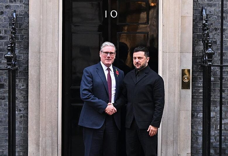 Зеленський прибув з візитом у Лондон