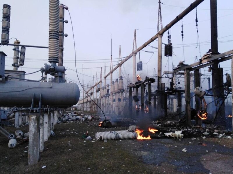 Знеструмлено більшу частину Чернігівської області