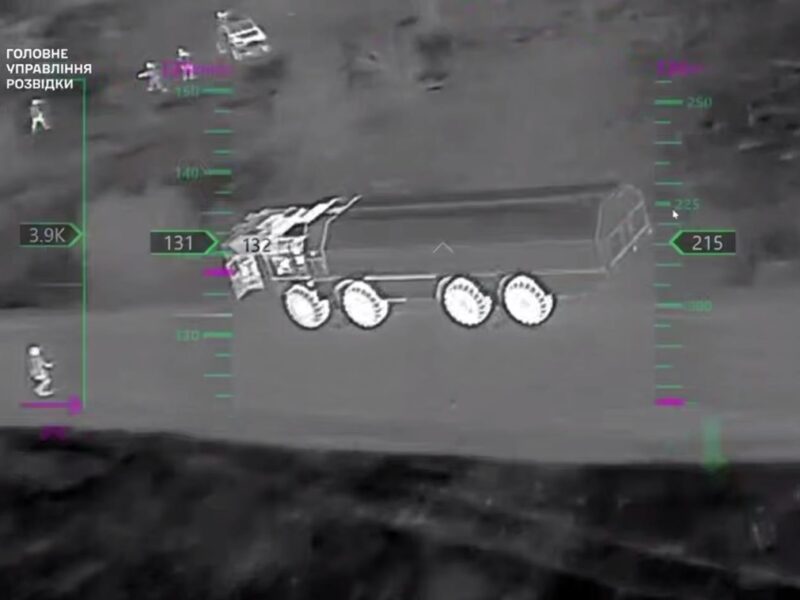 Знищення пускової ракет Циркон показали на відео