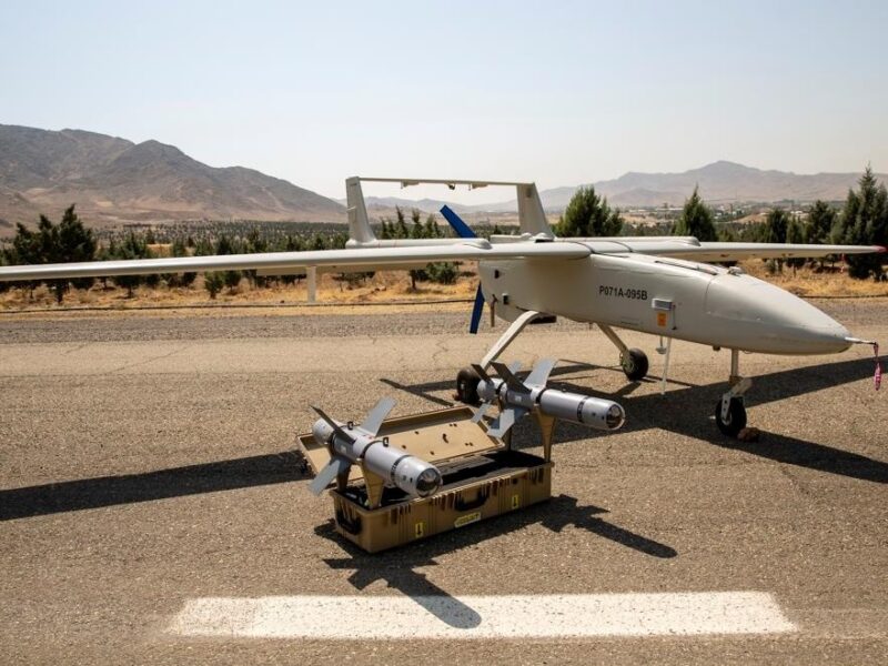 ЗСУ показали збиття іранського дрона Mohajer-6