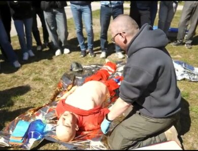 Фахівці Держспецзв’язку вчилися гасити пожежі та рятувати життя