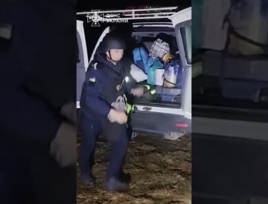 2 дітей, жінку та їхнього улюбленця евакуювали на Сумщині!