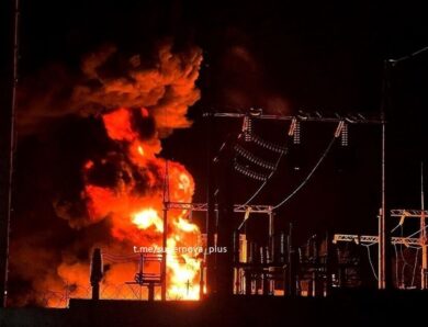 Атака БпЛА: окуповані території поглинула темрява