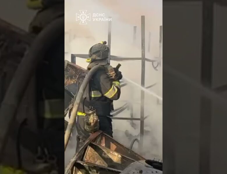 МАСШТАБНА ПОЖЕЖА: Окупанти спопеляють Херсон