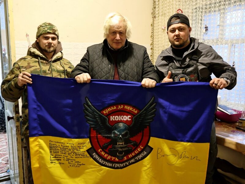 Борис Джонсон опублікував репортаж про поїздку на Запоріжжя