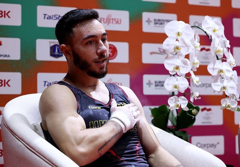 Чепурний із бронзою на Кубку світу в опорному стрибку став лідером заліку