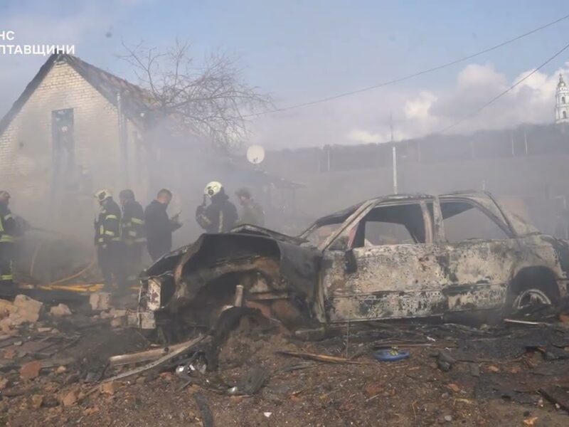 Полтава: внаслідок російської атаки постраждали 6 людей, з них – 3 дитини