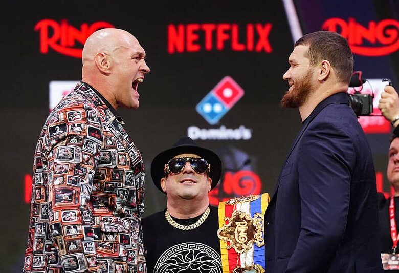 Ф’юрі та Махмудов зійшлися в битві поглядів