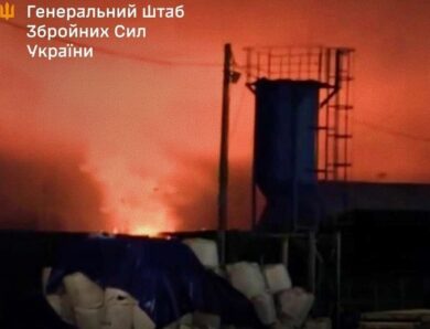 Генштаб розповів про нові “прильоти” в Усть-Лузі