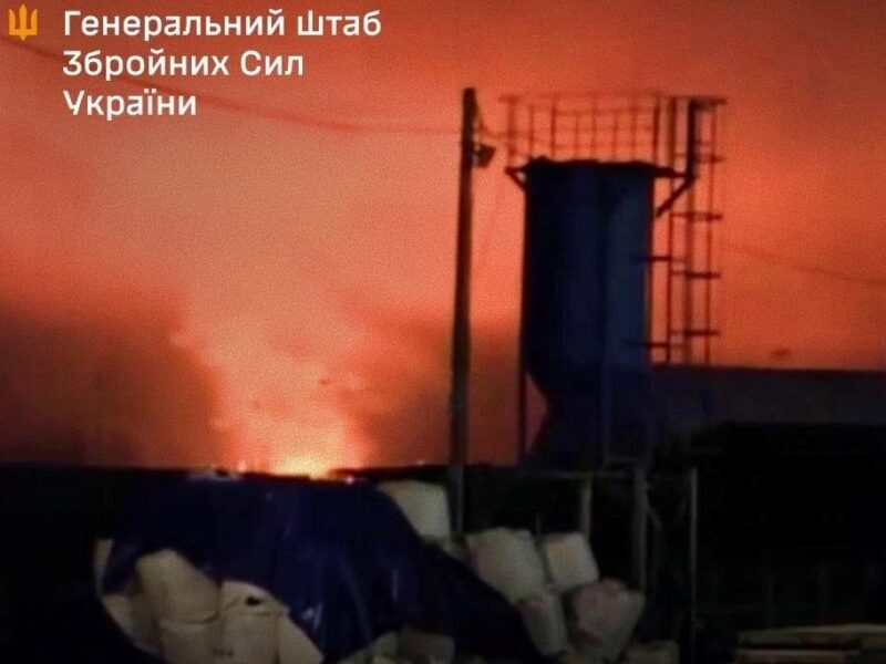 Генштаб розповів про нові “прильоти” в Усть-Лузі