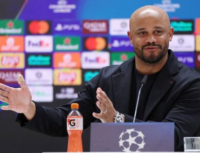 Компані висловився щодо чвертьфіналу Ліги чемпіонів