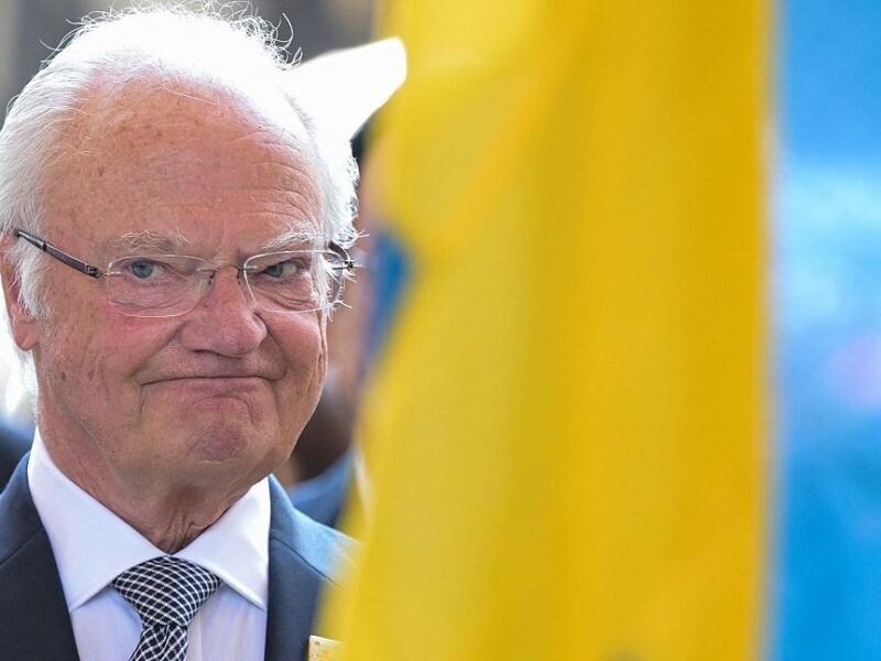 Король Швеції прибув з візитом до України