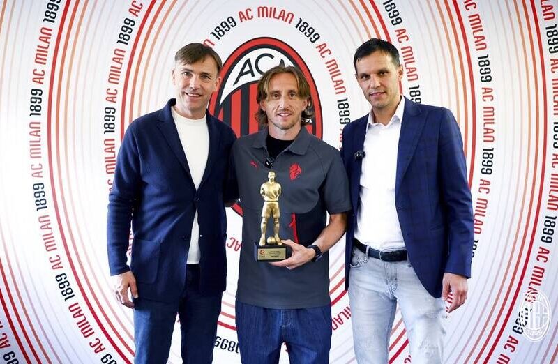 Модріч у 14-й раз став футболістом року в Хорватії