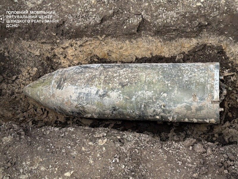 На Київщині виявили бойову частину ракети Кинджал