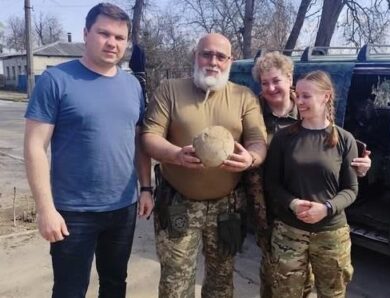 На Київщині знайшли кістку мамонта віком 25 тисяч років