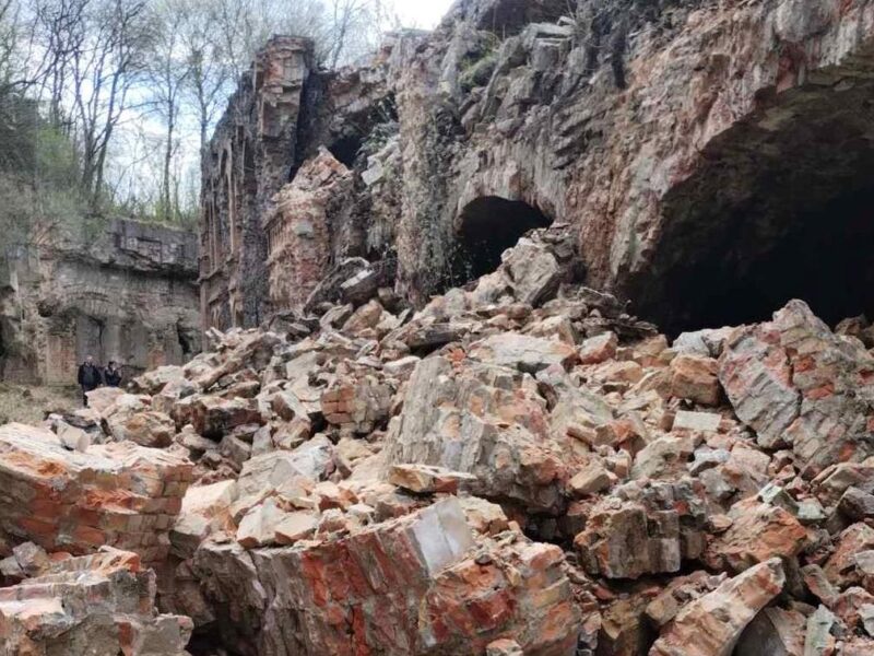 На Рівненщині обвалилася частина Тараканівського форту