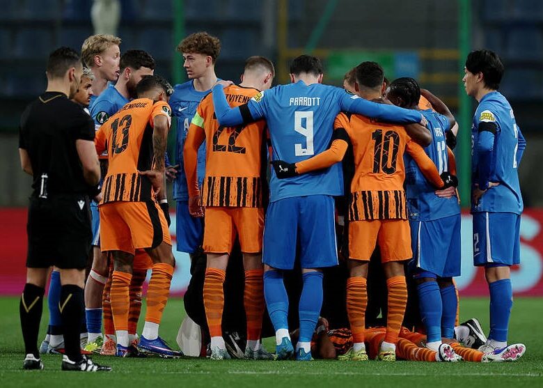 Обнадійливий початок матчу Шахтаря був перерваний непритомністю його гравця