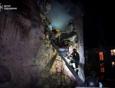 Одеса під масованою атакою БПЛА