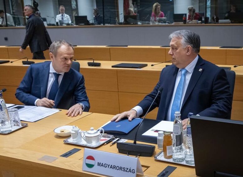 Орбан накинувся на Туска через відео про “руку Путіна”