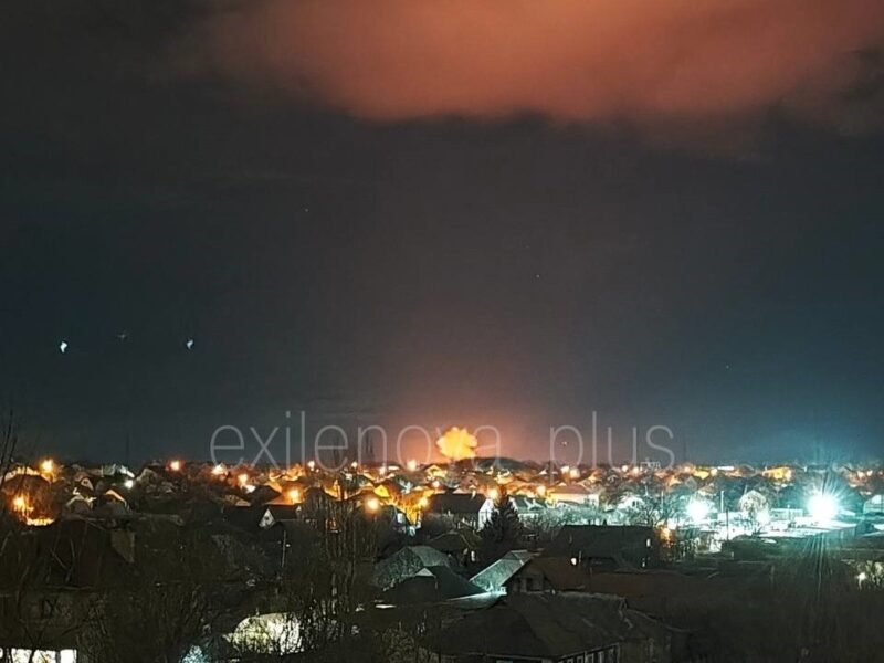 OSINT: На Луганщині після БпЛА палають бази росіян