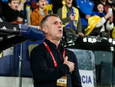 Ребров оцінив гру України проти Албанії