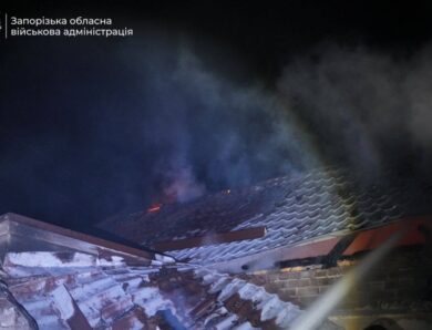 Росія атакувала житлові райони Запоріжжя дронами