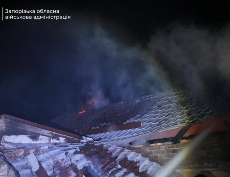 Росія атакувала житлові райони Запоріжжя дронами